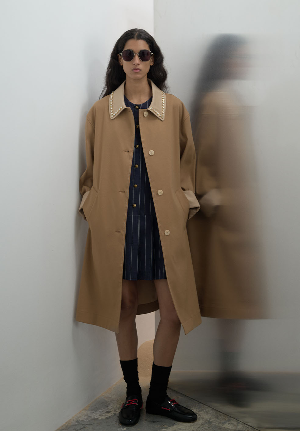 フランス発 セレカジ 春秋コーデ♪ Sandro レザージャケット Spring-Summer 25 lookbook | Sandro